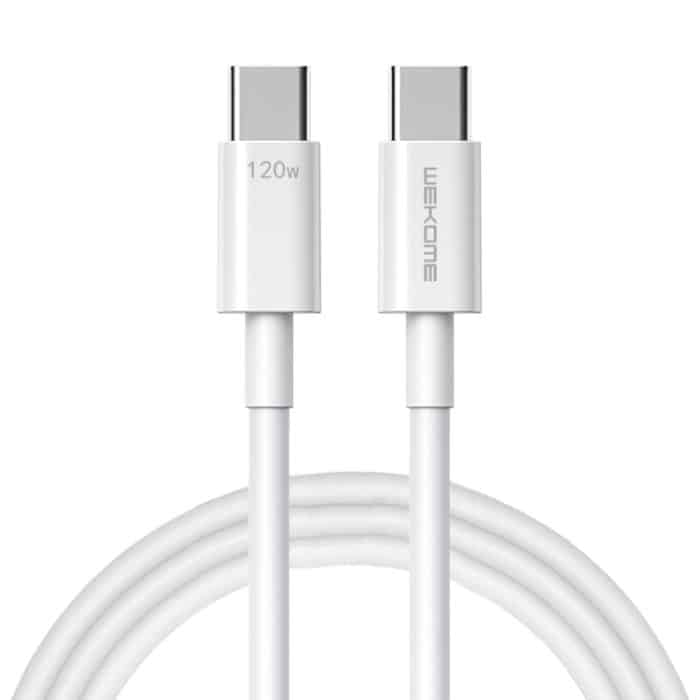 WK WDC-175 120 W USB-C/Typ-C-zu-USB/Typ-C-Schnellladedatenkabel, Länge: 1,2 m – Bild 1