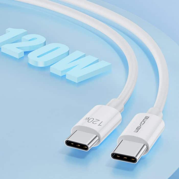 WK WDC-175 120 W USB-C/Typ-C-zu-USB/Typ-C-Schnellladedatenkabel, Länge: 1,2 m – Bild 3