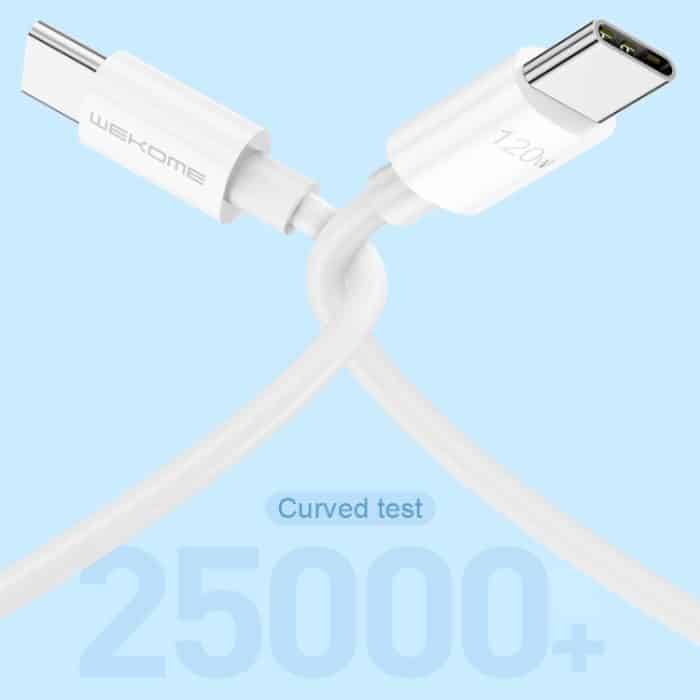 WK WDC-175 120 W USB-C/Typ-C-zu-USB/Typ-C-Schnellladedatenkabel, Länge: 1,2 m – Bild 4