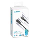 MOMAX DC22 1,2 m USB-C/Typ-C auf USB-C/Typ-C PD 100 W Digitalanzeige geflochtenes Datensynchronisierungs-Ladekabel – Bild 4