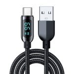 Mutural Li-CC003 1,2 m 66 W Digitalanzeige USB-auf-Typ-C-Ladedatenkabel