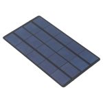 5V 3W 600mAh DIY Sun Power Battery Solar Panel Modul Zelle, Größe: 110 x 190mm – Bild 2