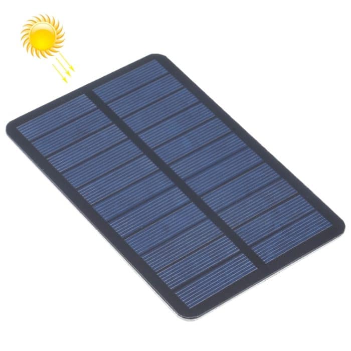 SC0040.jpg 5.5V 1.5W 290mAh DIY Sun Power Battery Solar Panel Module Zelle, Größe: 135 x 88.5mm – Bild 1