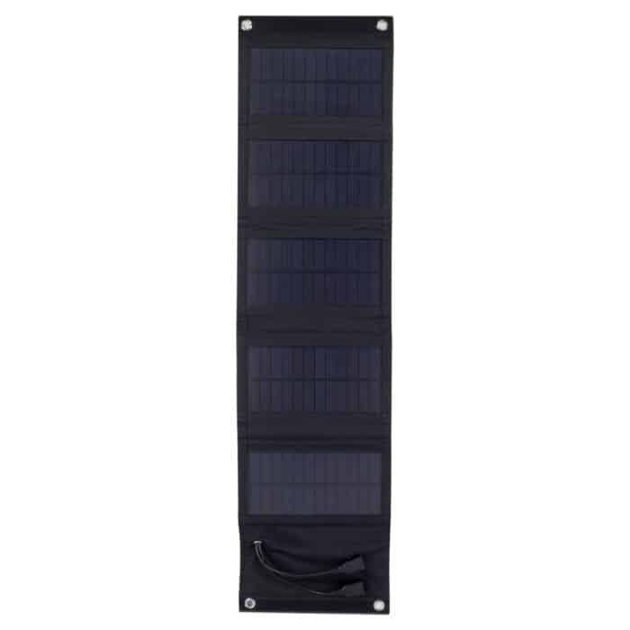 10 W monokristallines Silizium faltbares Solarpanel-Außenladegerät mit 5 V Dual-USB-Anschlüssen, 10W – Bild 1