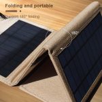 10 W monokristallines Silizium faltbares Solarpanel-Außenladegerät mit 5 V Dual-USB-Anschlüssen, 10W – Bild 4