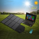 ALLPOWERS 40W Solarpanel-Ladegerät Tragbare Solarbatterieladegeräte 5V 18V