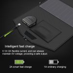 ALLPOWERS 40W Solarpanel-Ladegerät Tragbare Solarbatterieladegeräte 5V 18V – Bild 8