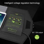 ALLPOWERS Solarpanel 10W 5V Solarladegerät Tragbare Solarbatterieladegeräte Laden – Bild 11