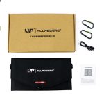 ALLPOWERS Solarpanel 10W 5V Solarladegerät Tragbare Solarbatterieladegeräte Laden – Bild 6