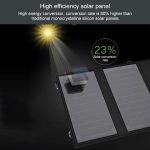 ALLPOWERS Solarpanel 10W 5V Solarladegerät Tragbare Solarbatterieladegeräte Laden – Bild 10