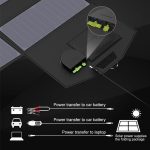 ALLPOWERS Tragbares Solarpanel-Ladegerät 100W 18V faltbares Solarpanel-Solarbatterieladegerät – Bild 7