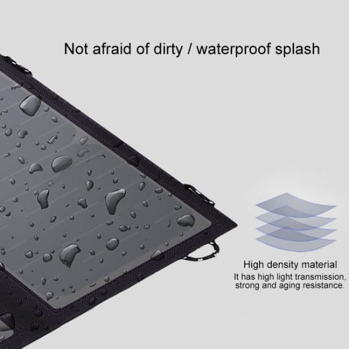 ALLPOWERS Tragbares Solarpanel-Ladegerät 100W 18V faltbares Solarpanel-Solarbatterieladegerät – Bild 8