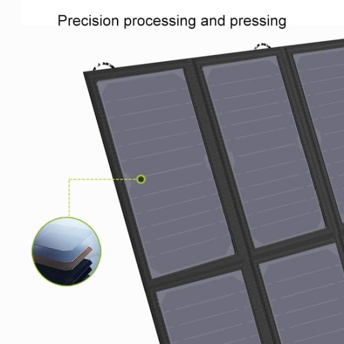 ALLPOWERS Tragbares Solarpanel-Ladegerät 100W 18V faltbares Solarpanel-Solarbatterieladegerät – Bild 9