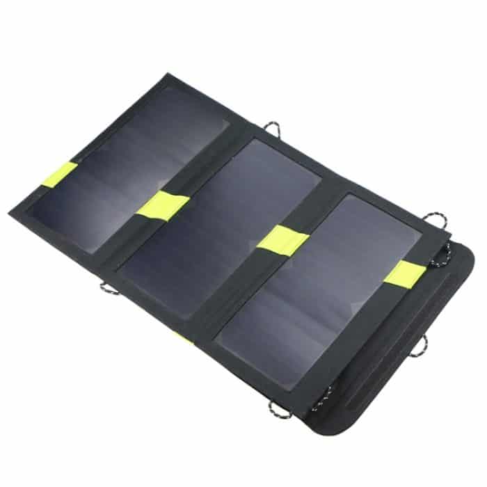 ALLPOWERS 20W 5V Solar Phone Ladegerät Tragbares Solarpanel mit zwei USB-Ausgängen – Bild 2