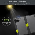 ALLPOWERS 20W 5V Solar Phone Ladegerät Tragbares Solarpanel mit zwei USB-Ausgängen – Bild 8