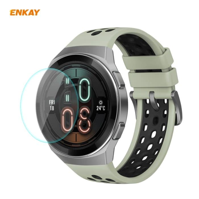 SYA001079901.jpg Für HUAWEI Watch GT 2E 46 mm Dynamic Edition ENKAY Hat-Prince 0,2 mm 9H 2.15D gebogene Kante gehärtetes Glas Displayschutzfolie Uhrenfolie, 1 PCS, 2 PCS – Bild 1
