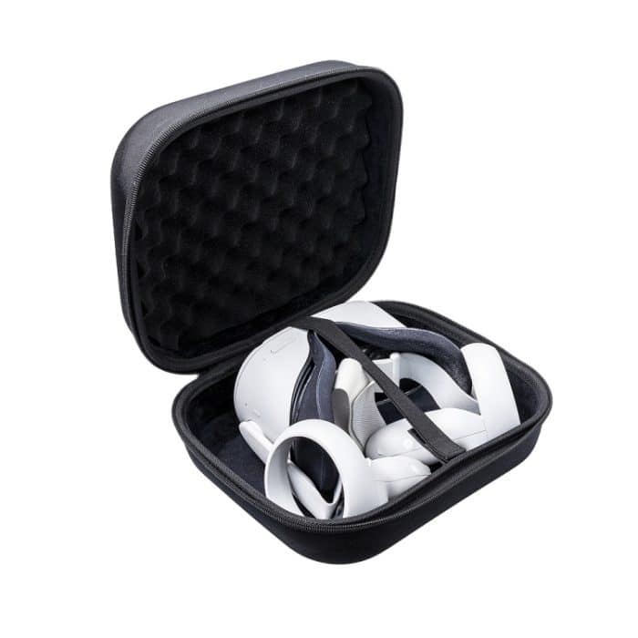 Geeignet für Oculus Quest 2 All-in-One-Aufbewahrungsbox für VR-Brillen EVA-Aufbewahrungsbox Stoßfeste Tasche Tragbare Tasche Brillenetui – Bild 3