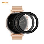 2 Stück ENKAY Hat-Prince 3D-Vollbild-Soft-PC-Kante + PMMA-HD-Displayschutzfolie, For Huawei Watch GT 2 42mm, For Samsung Galaxy Active 2 40mm, For Samsung Galaxy Active 2 44mm, For Xiaomi Mi Band 4, For Fitbit Versa 2