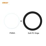 2 Stück ENKAY Hat-Prince 3D-Vollbild-Soft-PC-Kante + PMMA-HD-Displayschutzfolie, For Huawei Watch GT 2 42mm, For Samsung Galaxy Active 2 40mm, For Samsung Galaxy Active 2 44mm, For Xiaomi Mi Band 4, For Fitbit Versa 2 – Bild 3