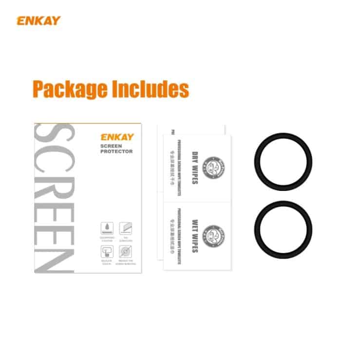 2 Stück ENKAY Hat-Prince 3D-Vollbild-Soft-PC-Kante + PMMA-HD-Displayschutzfolie, For Huawei Watch GT 2 42mm, For Samsung Galaxy Active 2 40mm, For Samsung Galaxy Active 2 44mm, For Xiaomi Mi Band 4, For Fitbit Versa 2 – Bild 6