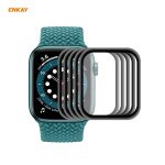 5 Stück ENKAY Hat-Prince 3D-Vollbild-Soft-PC-Kante + PMMA-HD-Displayschutzfolie, For Apple Watch 6/5/4/SE 44mm, For Apple Watch 6/5/4/SE 40mm