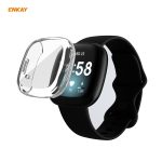 Für Fitbit Versa 3 / Fitbit Sinn ENKAY HAT-Prince ENK-AC8208 Vollständige Abdeckung Transparente TPU Soft Case – Bild 2