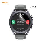 2 Stück ENKAY Hat-Prince klare HD-PET-Displayschutzfolie, For Samsung Galaxy Watch3 45mm, For Samsung Galaxy Watch3 41mm