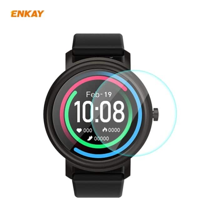 Für Xiaomi Mibro Air ENKAY Hat-Prince 0,2 mm 9H 2,15 D gehärtete Glasfolie mit gebogenen Kanten, 1 PCS, 2 PCS, 5 PCS, 10 PCS – Bild 1