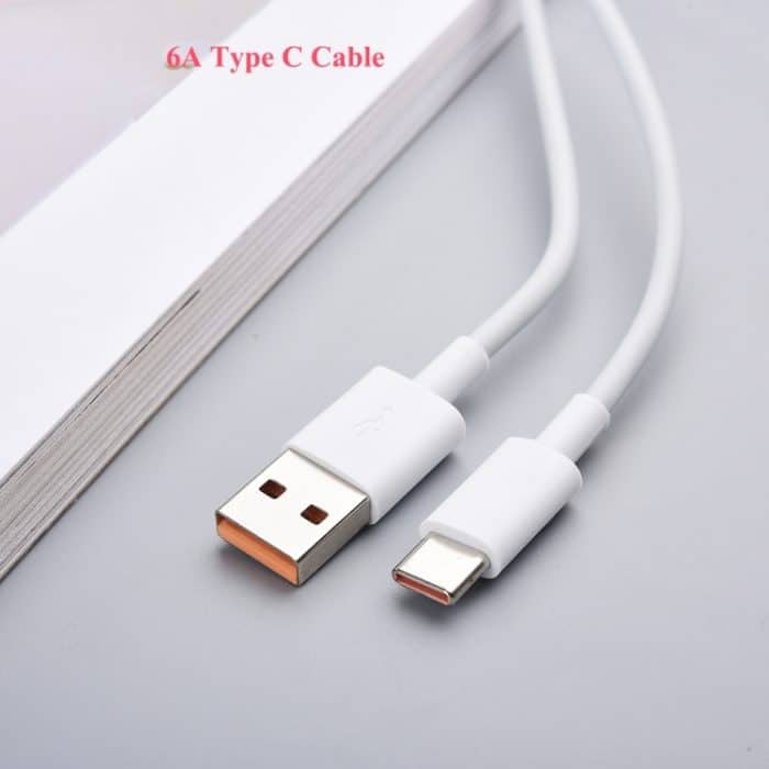 XJ-041 6A USB-zu-USB-C / Typ-C-Schnellladedatenkabel, Länge: 1,5 m – Bild 2