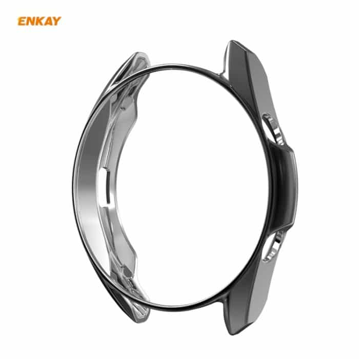 Für Samsung Galaxy Watch 3 45 mm 2 in 1 ENKAY Hat-Prince Galvanisieren Sie weiches TPU-Gehäuse + 0,2 mm 9H 2,15D gebogene Kante aus gehärtetem Glas – Bild 3