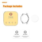 2-in-1 ENKAY Hat-Prince transparentes weiches TPU-Gehäuse + 0,2 mm 9H 2,15D gehärtete Glasfolie mit gebogenen Kanten, For Samsung Galaxy Watch 3 41mm, For Samsung Galaxy Watch 3 45mm – Bild 8