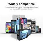 LZ-023 18W QC 3.0 USB Tragbares Reiseladegerät + 3A USB auf 8-poliges Datenkabel, EU-Stecker – Bild 11