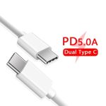 XJ-50 PD 120W 5A USB-C / Typ-C zu USB-C / Typ-C Schnellladedatenkabel, Kabellänge: 1 m – Bild 2