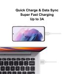 Hat-Prince ENKAY ENK-CB106 USB-Typ-C-Schnellladekabel, Länge: 1 m – Bild 3