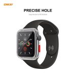 ENKAY Hat-Prince TPU-Gehäuse mit vollständiger Abdeckung + Schutzfolie aus gehärtetem Glas für Apple Watch Series 6 / 5 / 4 / SE 44 mm, For Apple Watch Series 6 / 5 / 4 / SE 44mm – Bild 6