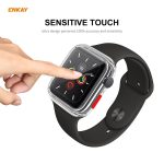 ENKAY Hat-Prince TPU-Gehäuse mit vollständiger Abdeckung + Schutzfolie aus gehärtetem Glas für Apple Watch Series 6 / 5 / 4 / SE 44 mm, For Apple Watch Series 6 / 5 / 4 / SE 44mm – Bild 7