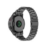 Für Garmin Fenix5/Forerunner935/Garmin Approach S60 Edelstahl drei Stämme von Metall Ersatz Schnellverschlussband, black, silver, gold, rose gold – Bild 7
