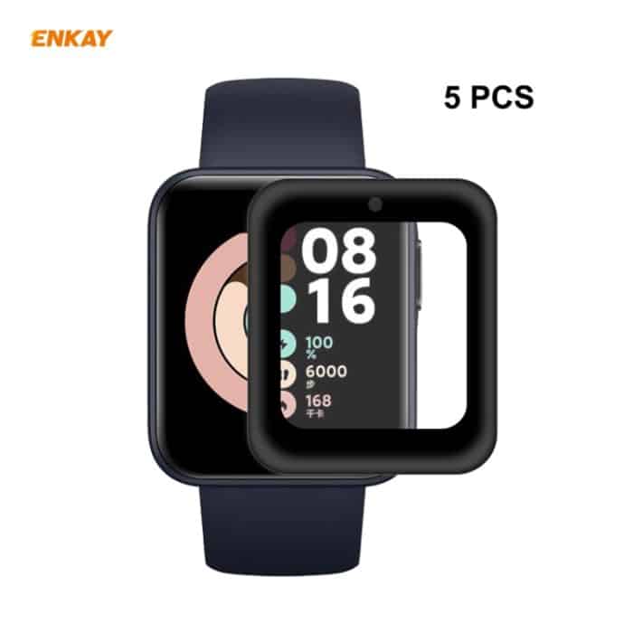 SYA001504301.jpg 5 Stück ENKAY Hat-Prince 3D-Vollbild-Soft-PC-Kante + PMMA-HD-Displayschutzfolie, For Redmi Watch (5 PCS), For Huawei B6 (5 PCS), For Venu 2 / Vivoactive 4 45mm (5 PCS), For Garmin Venu 2S / Vivoactive 4S 40mm (5 PCS)... – Bild 1