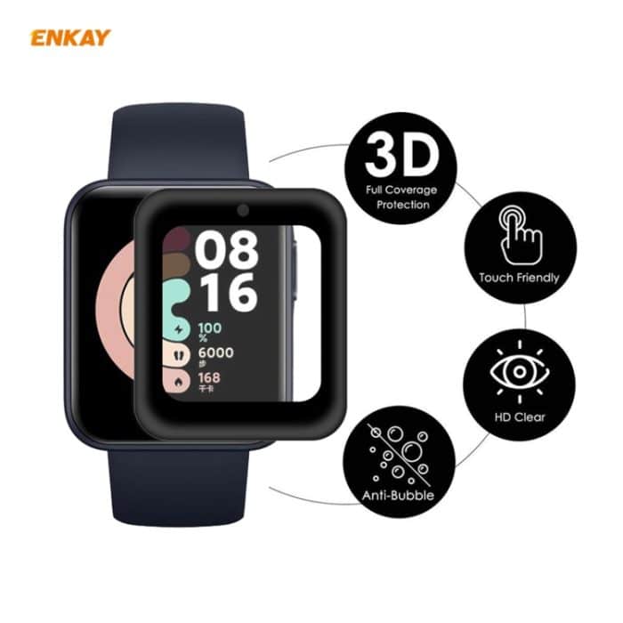 5 Stück ENKAY Hat-Prince 3D-Vollbild-Soft-PC-Kante + PMMA-HD-Displayschutzfolie, For Redmi Watch (5 PCS), For Huawei B6 (5 PCS), For Venu 2 / Vivoactive 4 45mm (5 PCS), For Garmin Venu 2S / Vivoactive 4S 40mm (5 PCS)... – Bild 3