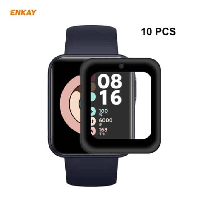 10 Stück ENKAY Hat-Prince 3D-Vollbild-Soft-PC-Kante + PMMA-HD-Displayschutzfolie, For Redmi Watch (10 PCS), For Huawei B6 (10 PCS), For Venu 2 / Vivoactive 4 45mm (10 PCS), For Garmin Venu 2S / Vivoactive 4S 40mm (10 PCS)... – Bild 1