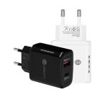 TE-PD01 PD 20W + QC3.0 USB Dual Ports Schnellladegerät mit Kontrollleuchte, EU-Stecker – Bild 2
