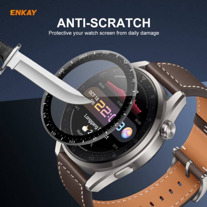 Für Huawei WATCH 3 Pro 48 mm ENKAY Hat-Prince 3D Full Coverage Soft PC Edge + PMMA HD Displayschutzfolie, 1 PC, 2 PCS, 5 PCS, 10 PCS – Bild 6