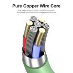 ENKAY Hat-Prince ENK-CB1102 3A USB auf USB-C / Typ-C Silikon-Datensynchronisierungs-Schnellladekabel, Kabellänge: 1,8 m – Bild 4