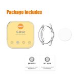 ENKAY Hat-Prince Vollständige Abdeckung, transparentes weiches Gehäuse, TPU-HD-Klarabdeckung + Schutzfolie aus gehärtetem Glas, For Samsung Galaxy Watch4 Classic 42mm, For Samsung Watch4 Classic 46mm – Bild 8