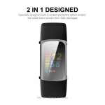 Für Fitbit Ladung 5 Enkay Hat-Prince Full Coverage Transparent Soft Case TPU HD Clear Cover – Bild 2
