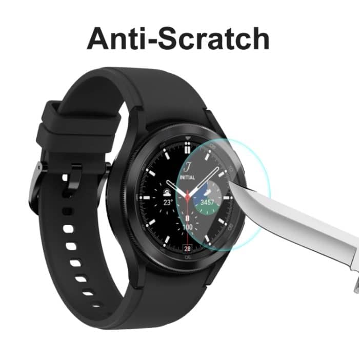 Für Samsung Galaxy Watch4 Classic 46 mm ENKAY Hat-Prince 0,2 mm 9H 2,15 D gebogene Kante gehärtetes Glas Displayschutzfolie Uhrenfolie, 1 PCS, 2 PCS, 5 PCS, 10 PCS – Bild 5