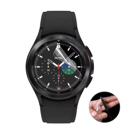 Für Samsung Galaxy Watch4 Classic 42 mm ENKAY Hat-Prince Vollständige Bildschirmabdeckung ohne sich verziehende TPU-Weichfolie, 1 PC, 2 PCS
