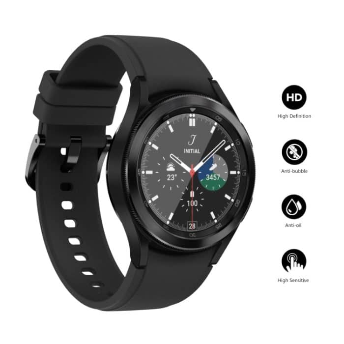 Für Samsung Galaxy Watch4 Classic 42 mm ENKAY Hat-Prince Vollständige Bildschirmabdeckung ohne sich verziehende TPU-Weichfolie, 1 PC, 2 PCS – Bild 2