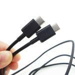 XJ-69 2 Stück 1 m 3 A USB-C / Typ C auf Typ C TPU-Lade- und Synchronisierungsdatenkabel für Mobiltelefone – Bild 3