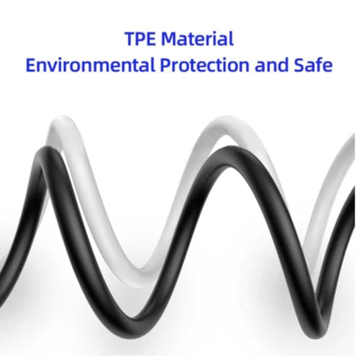XJ-69 2 Stück 1 m 3 A USB-C / Typ C auf Typ C TPU-Lade- und Synchronisierungsdatenkabel für Mobiltelefone – Bild 6